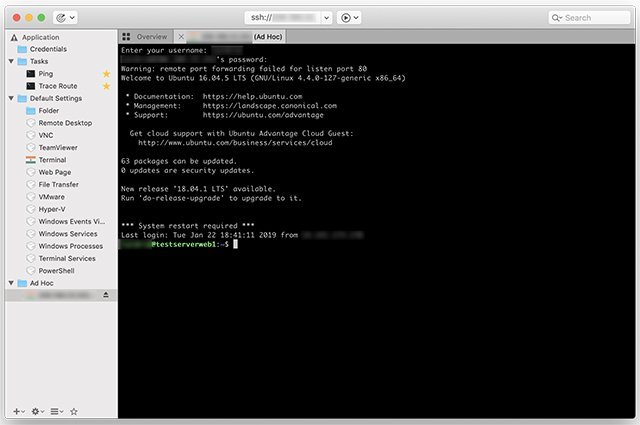 free ssh client for mac