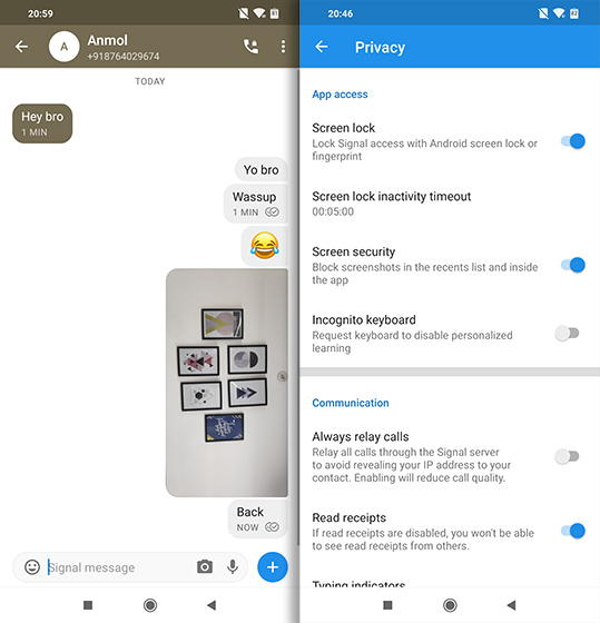 download the new version for android Signal Messenger 6.36.0