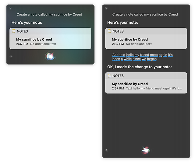Siri Tricks for iOS 12 and macOS Mojave