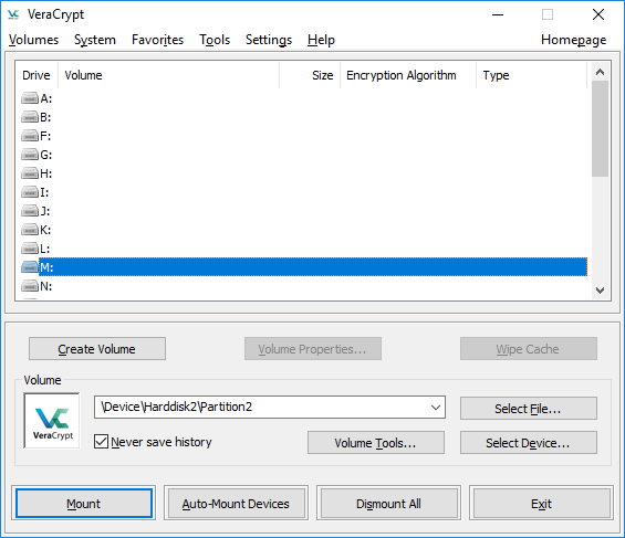 Encrypt USB Drives veracrypt