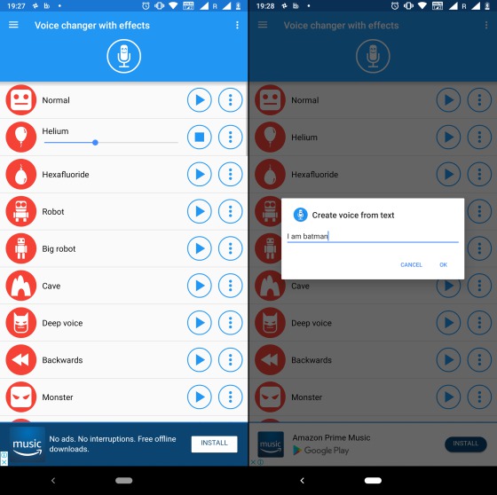 voice changer app android