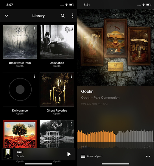 iPhone Music Player Apps vox