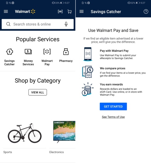 walmart mobile app