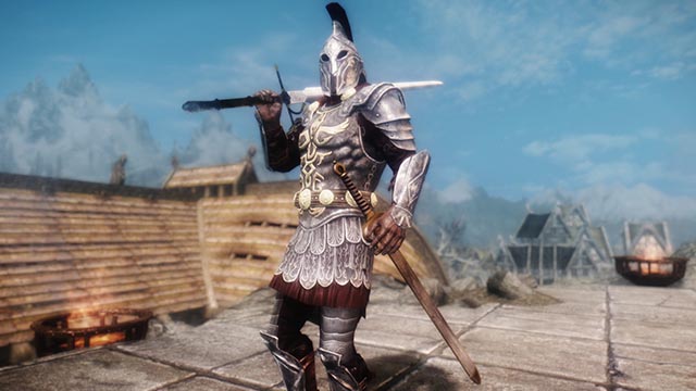 skyrim legion armor mod