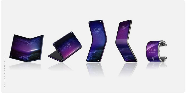 TCL foldable smartphone