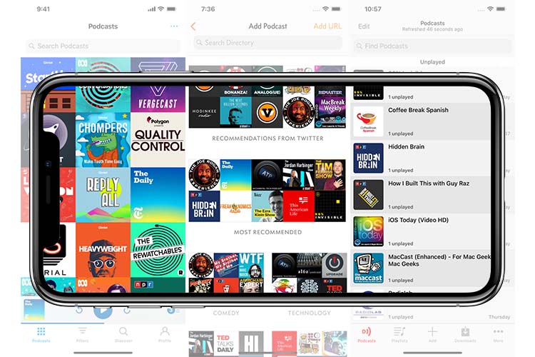 best apps for podcasts mac and android
