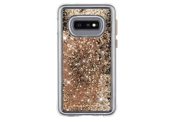 screenshot of casemate waterfall glitter case for Galaxy S10e