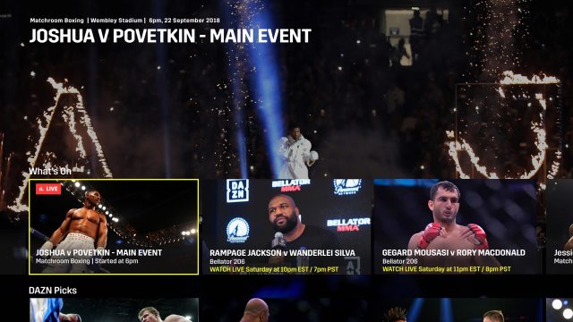 Dazn store on ps4