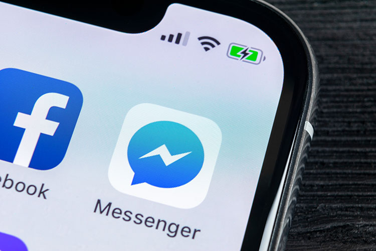 what does a deactivated facebook account look like on messenger