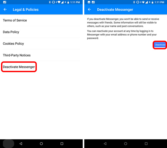 How To Deactivate Facebook Messenger Guide Beebom