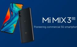 mi mix 3 5G variant launched at MWC 2019