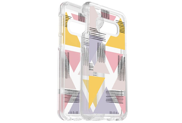 screenshot of otterbox symmetry love triangle case for Galaxy S10e