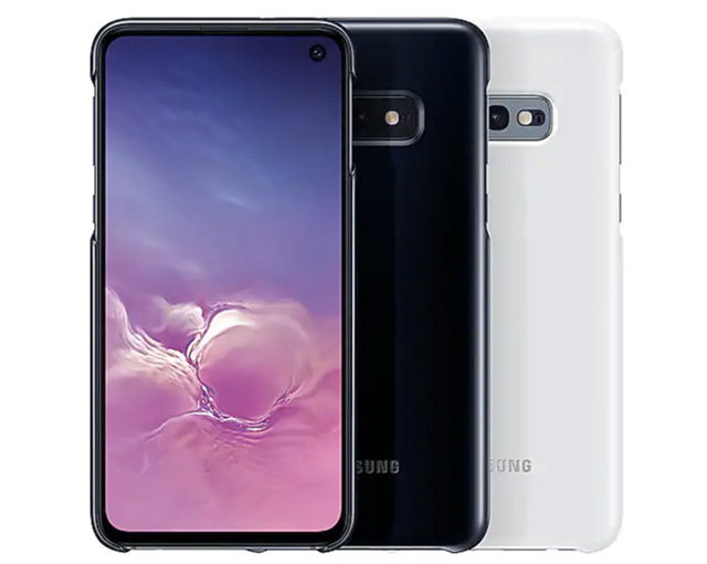 screenshot of samsung led back cover for Galaxy S10e