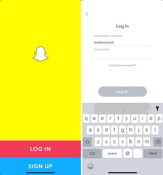 1. كيفية استرداد حساب Snapchat إذا فقدت كلمة المرور الخاصة بك