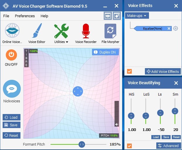 male to female voice changer discord