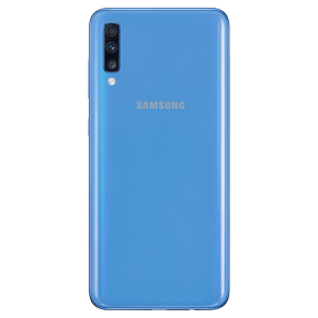 Galaxy A70_Blue_Back