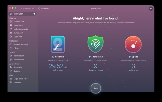 Smart Scan - CleanMyMac X