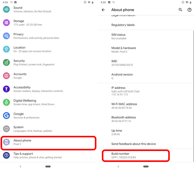 How to Enable Screen Recording in Android Q | Beebom