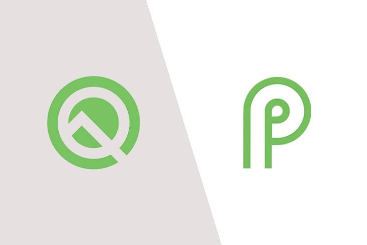 android q vs android pie whats new