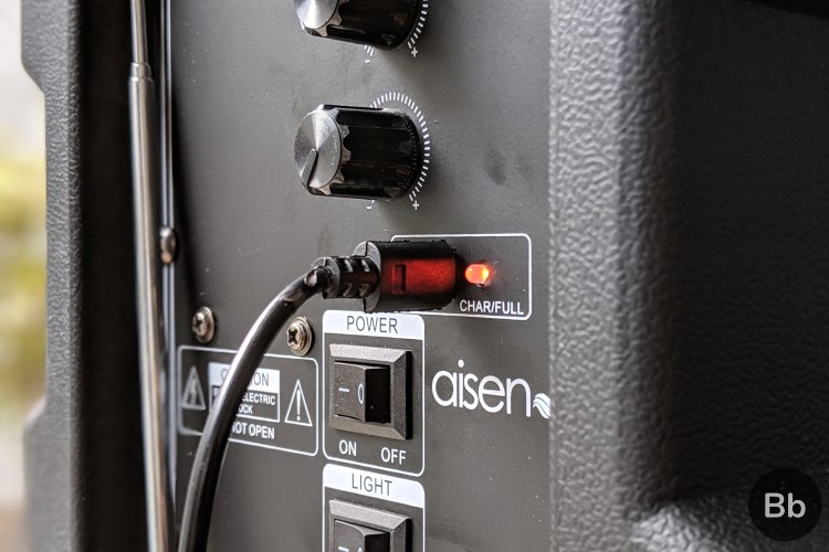 aisen b600 charging