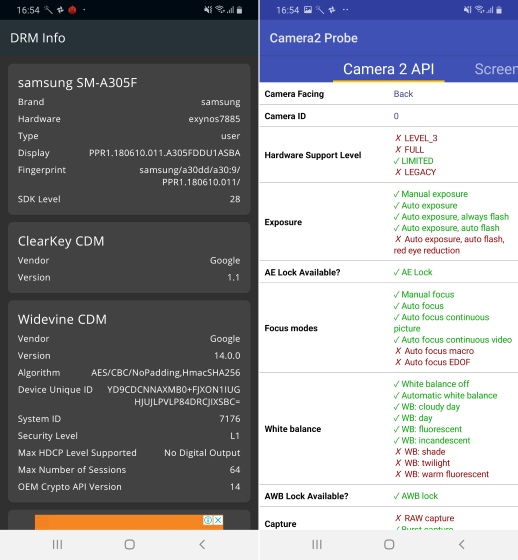 galaxy a30 info