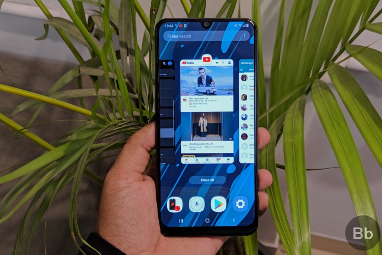 galaxy a30 multi-tasking