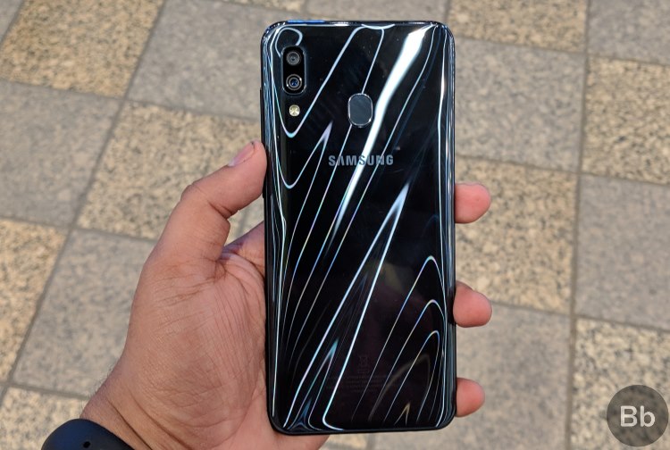 samsung galaxy a30 rear panel