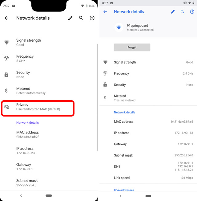 Android Q Vs Android Pie What S Changed Beebom