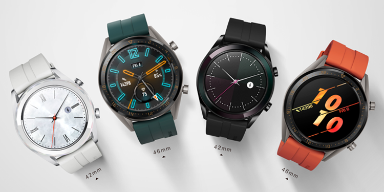 Huawei Adds Active and Elegant Editions to Watch GT Lineup