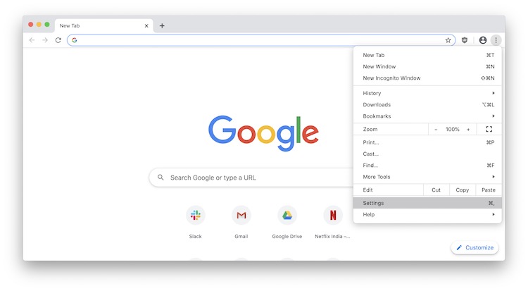 1. Open Specific Tabs When Launching Chrome 1