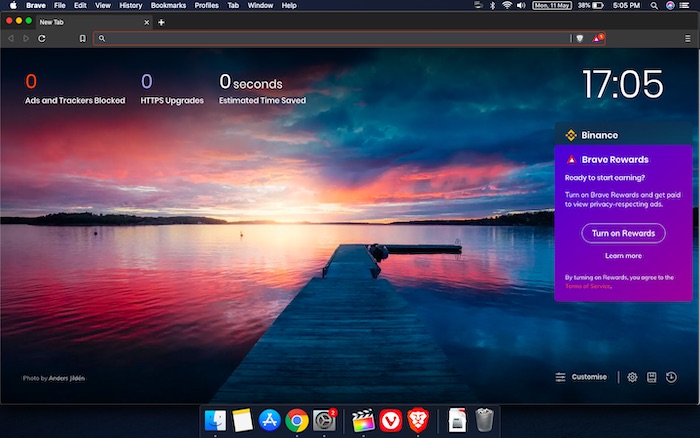 brave browser m1 mac