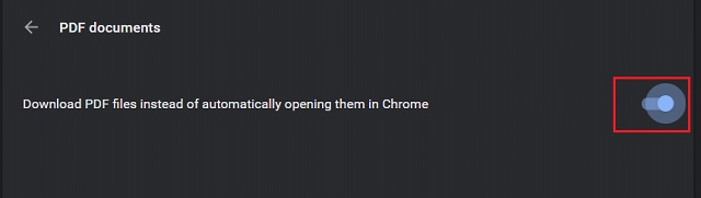 disable chrome pdf reader disable greyed out