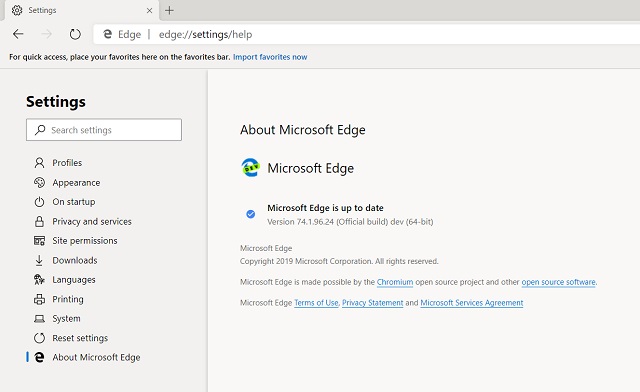 microsoft edge chromium free download