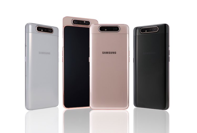 Samsung Galaxy A80 Brings Rotating Cameras to a Slider Design