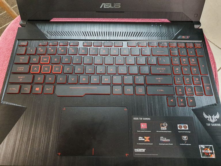 Asus fx505d нет изображения