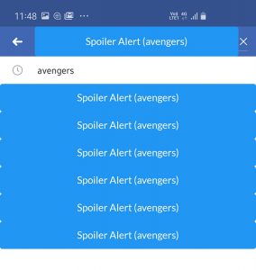 spoilers blocker working avoid avengers endgame spoilers