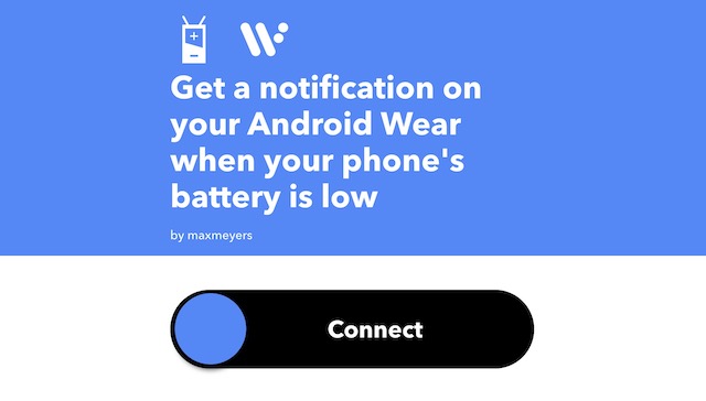 Android 2025 wear ifttt