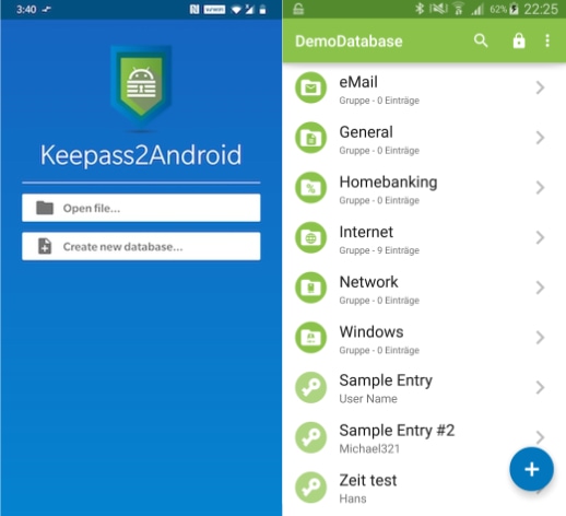 keepass for android