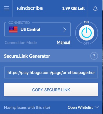 windscribe vpn for chrome