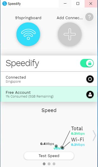 8. Speedify