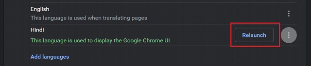 Change Language in Google Chrome (Windows, Linux and Chrome OS) 6