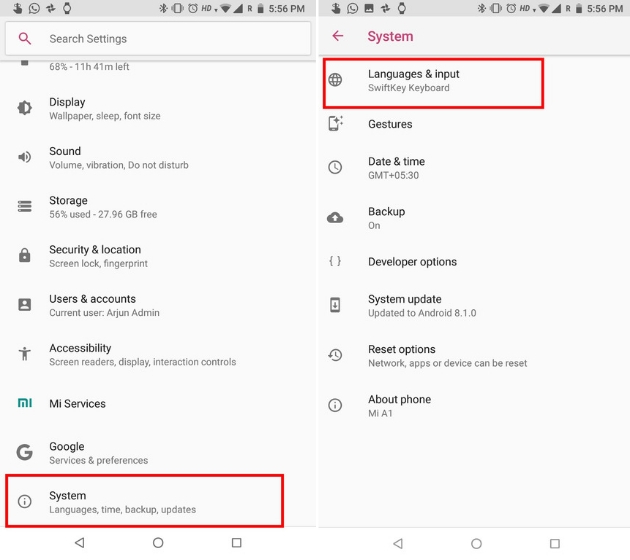 Change Language in Google Chrome on Android 1