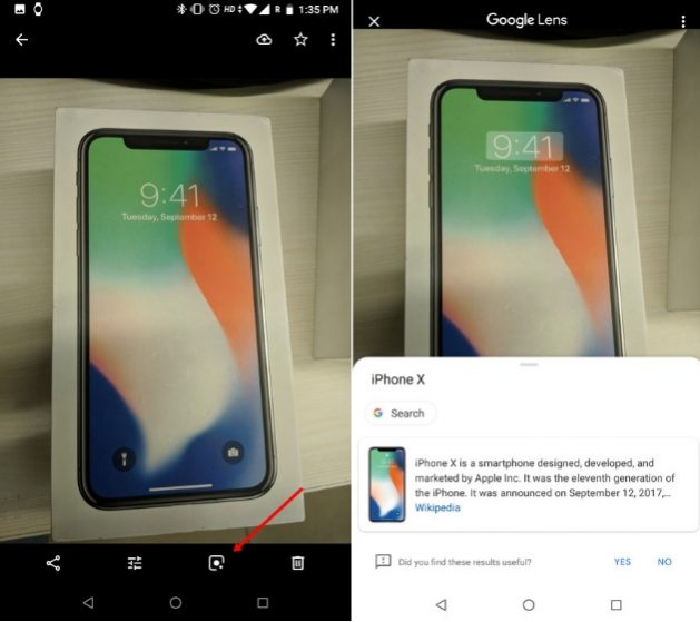 Encontre informações sobre imagens usando o Google Lens 1