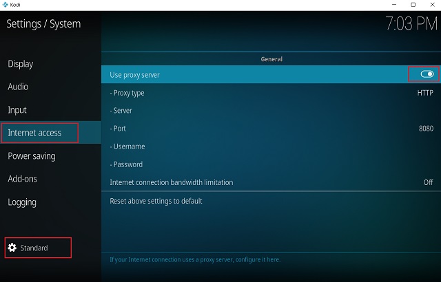 how to set up a free vpn on in kodi