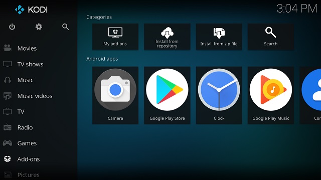 Install Kodi on Chromebook From the Google Play Store 3