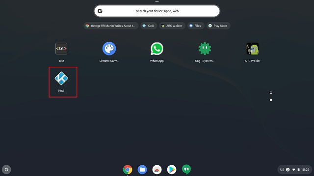 Install Kodi on Chromebook as a Chrome Extension 4