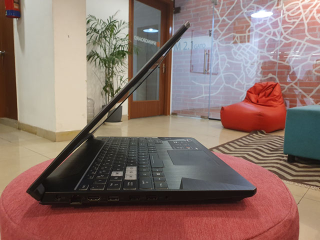 Asus TUF Gaming FX505 DT Review: A Pretty Solid Gaming Laptop at an ...