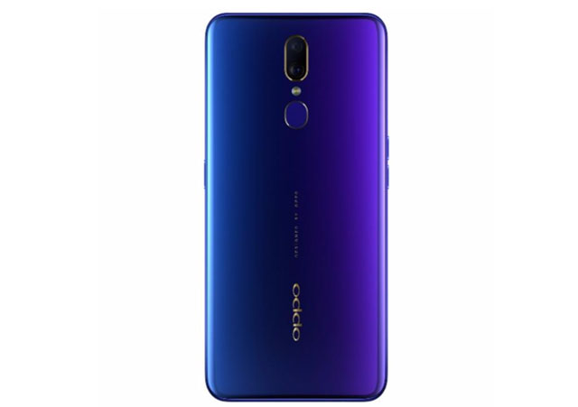 oppo f11 rear camera showing image