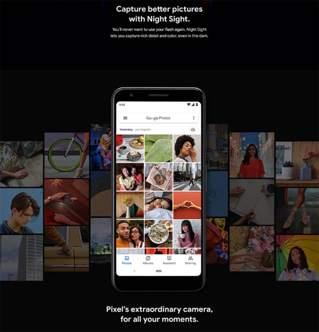 pixel 3a night sight