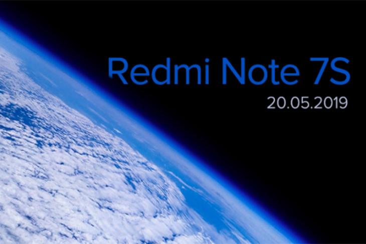 redmi note 7s launch 20 may